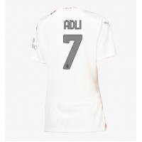 Dres AC Milan Yacine Adli #7 Preč pre Ženy 2023-24 Krátky Rukáv